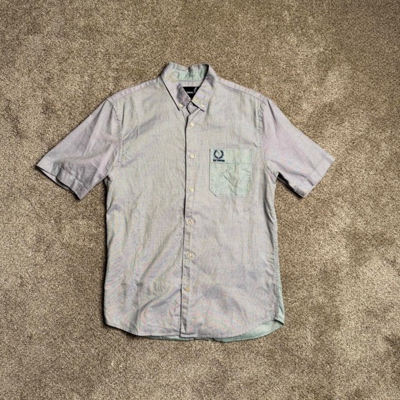 Raf Simons Other - RAF SIMONS X FRED PERRY COLOUR BLOCK COLLARED SHIRT